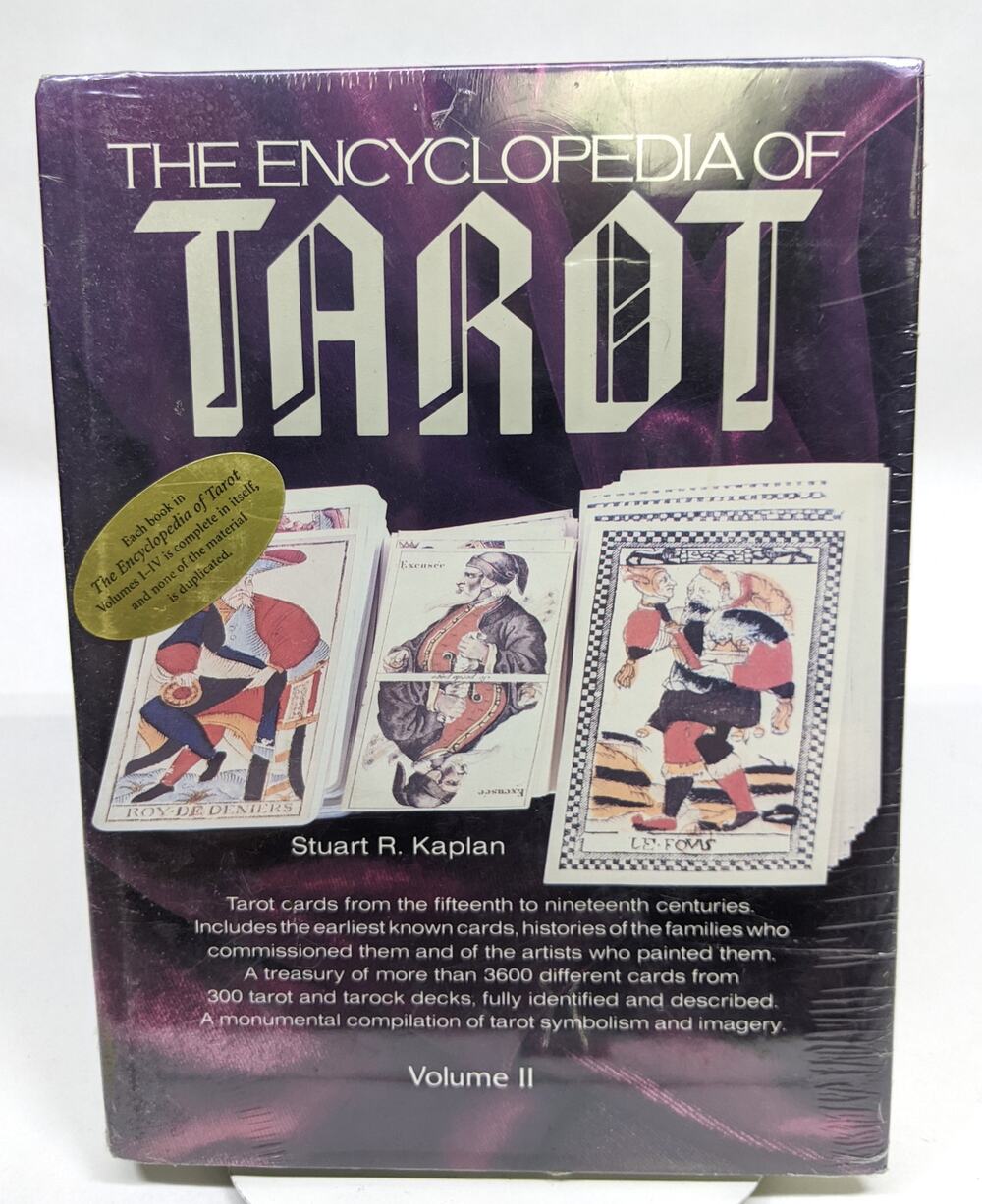 SEALED The Encyclopedia of Tarot Volume 2 - Hardbound with DJ - Stuart Kaplan